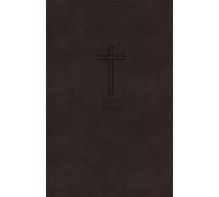 KJV Holy Bible: Value Compact Thinline, Black Leathersoft (Rilegato in ecopelle)