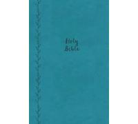 KJV Holy Bible: Value Large Print Thinline, Teal Leathers (Rilegato in ecopelle)