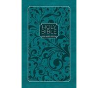 KJV Holy Bible Zip Turquoise (Tascabile)