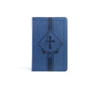 KJV Kids Bible, Thinline Edition, Navy LeatherTouch (Rilegato in ecopelle)