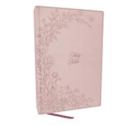 KJV Large Print Bible, Journal the Word: Reflect, Journal or Create Art Next to Your Favorite Verses (Pink Cloth over Board, Red Letter, Comfort Print: King James Version)