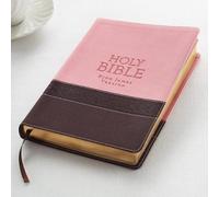 KJV Large Print Brown/Pink (Rilegato in ecopelle)