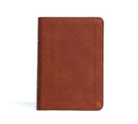 KJV Large Print Compact Reference Bible, Burnt Sienna (Rilegato in ecopelle)