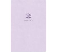 KJV Large Print Compact Reference Bible, Lavender LeatherTouch