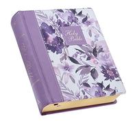 KJV Note-Taking Bible (Faux Leather Hardcover, Purple Floral Printed)