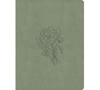 KJV Notetaking Bible, Large Print Edition, Sage Suedesoft (Rilegato in ecopelle)