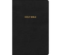 KJV Rainbow Study Bible, Black LeatherTouch, Indexed (Rilegato in ecopelle)