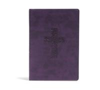 KJV Rainbow Study Bible, Purple LeatherTouch (Rilegato in ecopelle)