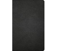 KJV Single-Column Personal Size Bible, Black Genuine Leather