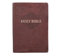 KJV Super Giant Print LL Brown (Rilegato in ecopelle)