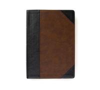 KJV Super Giant Print Reference Bible, Black/Brown (Rilegato in ecopelle)