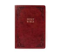 KJV Super Giant Print Reference Bible, Burgundy LeatherTo (Rilegato in ecopelle)