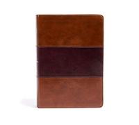 KJV Super Giant Print Reference Bible, Saddle Brown LeatherTouch, Indexed