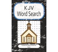KJV Word Search: Encouraging King James Version Puzzles for Kids, Teens, and Adults | 6x9 inches, 110 pages | 55 Faith-Building Word Finds Featuring Verses, Stories, and Scripture Themes