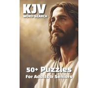 KJV Word Search Puzzle Book: Word Searches with Easy to Reach Print in King James Version about Jesus, Resurrection, Sin, and More | 6x9 inches, 110 ... ... Gift for Vacations, Holidays and Relaxing