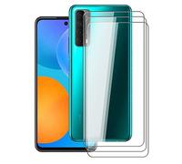 KJYF [3 Pack] Vetro Temperato Per Huawei Y7a (6.67"), Ultra Resistente Pellicola Protettiva Schermo Protezione,Durezza 9H Antigraffio Screen Protector Film