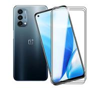 KJYF [3 Pack] Vetro Temperato per OnePlus Nord N200 5G (6.49"), Ultra Resistente Pellicola Protettiva Schermo Protezione,Durezza 9H AntiGraffio Screen Protector Film