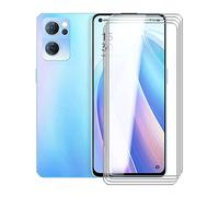 KJYF [4 Pack] Vetro Temperato Per Oppo Reno7 CPH2371 (6.43"), Ultra Resistente Pellicola Protettiva Schermo Protezione,Durezza 9H Antigraffio Screen Protector Film
