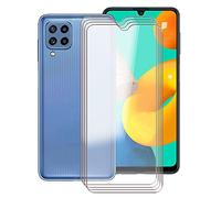 KJYF [4 Pack] Vetro Temperato per Samsung Galaxy M22 (6.4"), Ultra Resistente Pellicola Protettiva Schermo Protezione,Durezza 9H AntiGraffio Screen Protector Film