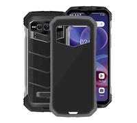 KJYF Custodia Cover per Doogee S100 Pro (6.58"), Nero Morbido Silicone Ultra Sottile Protezione Case Anti-Graffio Bumper Carino Moda Custodia per Doogee S100 Pro - Semplice
