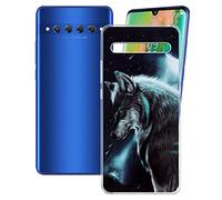 KJYF Custodia Cover per TCL 10 Plus (6.47"), Trasparente Morbido TPU Custodie Protettivo, Ultra Sottile in Silicone Case Anti-Graffio Guscio per TCL 10 Plus - WMA16