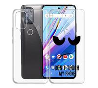 KJYF Custodia per Blu G91 PRO (6.7"), Trasparente Morbido TPU Custodie Protettivo, Ultra Sottile in Silicone Case Anti-Graffio Cover per Blu G91 PRO - [2 Pezzi]