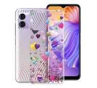 KJYF per Doogee N50 Custodia, Trasparente Ultra-Sottile Morbido Silicone Protettivo Case [Anti-Ingiallimento] [Anti-Graffio] Bumper Cover per Doogee N50 (6.52") - Palloncino