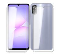 KJYFOANI 4 Pezzi Pellicola Protettiva in Vetro Temperato per Samsung Galaxy A07 4G (6.70"), Durezza 9H, Anti-Impronte, Senza Bolle, Ultra Clear Resistente Anti Graffio Pellicola Prottetiva