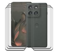 KJYFOANI 5 Pezzi Pellicola Protettiva in Vetro Temperato per Motorola Edge 2025 (6.70"), Durezza 9H, Anti-Impronte, Senza Bolle, Ultra Clear Resistente Anti Graffio Pellicola Prottetiva