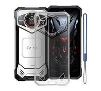 KJYFOANI Cover per Doogee S200 Plus, Custodia TPU in Silicone Flessibile Morbida e Sottile, Trasparente Antiurto Morbido Bumper Protettiva Case per Doogee S200 Plus (6.72") - Cristallo