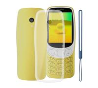 KJYFOANI Custodia Cover per Nokia 3210 2024, Trasparente Morbido Shell Protettivo Custodie, Ultra Sottile Silicone Case Anti-Graffio Guscio per Nokia 3210 2024 (2.40") - Cristallo
