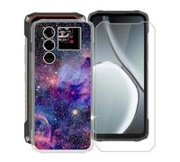 KJYFOANI Custodia per Doogee Blade 10 Max (6.56") con 1 X Vetro Temperato Pellicola Protettiva, Morbido Silicone Case -Antigraffio Bumper Cover per Doogee Blade 10 Max - WMA511