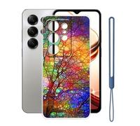 KJYFOANI Custodia per Doogee Note 56X (6.56") Cover Trasparente Ultra Sottile Morbida TPU Silicone Protettiva Case Antiurto Anti-graffio Bumper -Ramo dell'albero