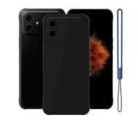 KJYFOANI Custodia per Gigaset GX30(6.58")-Nero | Silicone TPU Case,Morbido,Anti impronte digitali,Impermeabile,Resistente ai graffi，Antiterremoto，Antiscivolo