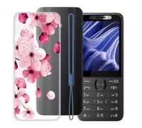 KJYFOANI Custodia per Nokia 215 4G 2026(2.80")-Trasparente-WM113