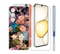 KJYFOANI Custodia per Realme P4x-Trasparente+Vetro-XT10