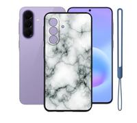KJYFOANI Custodia per Samsung Galaxy Quantum7(6.70")-Nero-WM73 | Silicone TPU Case,Morbido,Anti impronte digitali,Impermeabile,Resistente ai graffi，Antiterremoto，Antiscivolo