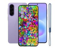 KJYFOANI Custodia per Samsung Galaxy Quantum7(6.70")-Nero-XT117 | Silicone TPU Case,Morbido,Anti impronte digitali,Impermeabile,Resistente ai graffi，Antiterremoto，Antiscivolo