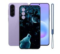 KJYFOANI Custodia per Samsung Galaxy Quantum7(6.70")-Nero-XT31 | Silicone TPU Case,Morbido,Anti impronte digitali,Impermeabile,Resistente ai graffi，Antiterremoto，Antiscivolo