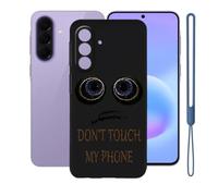 KJYFOANI Custodia per Samsung Galaxy Quantum7(6.70")-Nero-XV6 | Silicone TPU Case,Morbido,Anti impronte digitali,Impermeabile,Resistente ai graffi，Antiterremoto，Antiscivolo