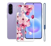 KJYFOANI Custodia per Samsung Galaxy Quantum7(6.70")-Trasparente-WM113 | Silicone TPU Case,Morbido,Anti impronte digitali,Impermeabile,Resistente ai graffi，Antiterremoto，Antiscivolo