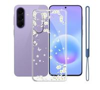 KJYFOANI Custodia per Samsung Galaxy Quantum7(6.70")-Trasparente-WM91 | Silicone TPU Case,Morbido,Anti impronte digitali,Impermeabile,Resistente ai graffi，Antiterremoto，Antiscivolo