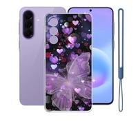 KJYFOANI Custodia per Samsung Galaxy Quantum7(6.70")-Trasparente-XV16 | Silicone TPU Case,Morbido,Anti impronte digitali,Impermeabile,Resistente ai graffi，Antiterremoto，Antiscivolo
