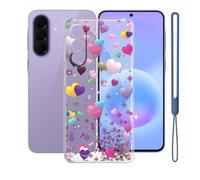 KJYFOANI Custodia per Samsung Galaxy Quantum7(6.70")-Trasparente-YQ29 | Silicone TPU Case,Morbido,Anti impronte digitali,Impermeabile,Resistente ai graffi，Antiterremoto，Antiscivolo