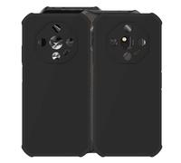 KJYFOANI Custodia per Ulefone Armor X16 Pro (6.56"), Nero Morbido Silicone Ultra Sottile TPU Protezione Case,Anti-Graffio Antiurto Bumper Guscio Cover per - [2 pezzi]