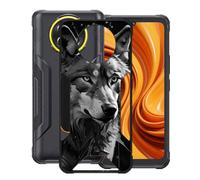 KJYFOANI per Cubot KingKong Ace 5 (6.75") Cover, Nero Morbido Silicone Ultra Sottile TPU Protezione Case, Antiurto Anti-Graffio Bumper Custodia per - W11