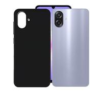 KJYFOANI per Samsung Galaxy A07 4G (6.70") Cover, Nero Morbido Silicone Ultra Sottile TPU Protezione Case, Antiurto Anti-Graffio Bumper Custodia per - Nero