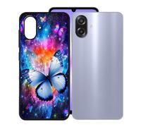 KJYFOANI per Samsung Galaxy A07 4G (6.70") Cover, Nero Morbido Silicone Ultra Sottile TPU Protezione Case, Antiurto Anti-Graffio Bumper Custodia per - Libertà 1