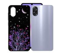 KJYFOANI per Samsung Galaxy A07 4G (6.70") Cover, Nero Morbido Silicone Ultra Sottile TPU Protezione Case, Antiurto Anti-Graffio Bumper Custodia per - XT36