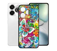 KJYFOANI per Umidigi Note 100x 5G (6.80") Cover, Nero Morbido Silicone Ultra Sottile TPU Protezione Case, Antiurto Anti-Graffio Bumper Custodia per - Libertà colorata
